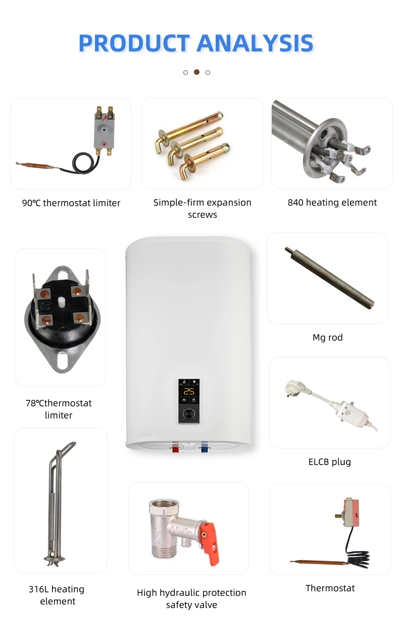 Wholesale OEM ODM Electric Water Heater with CE RoHS Certification